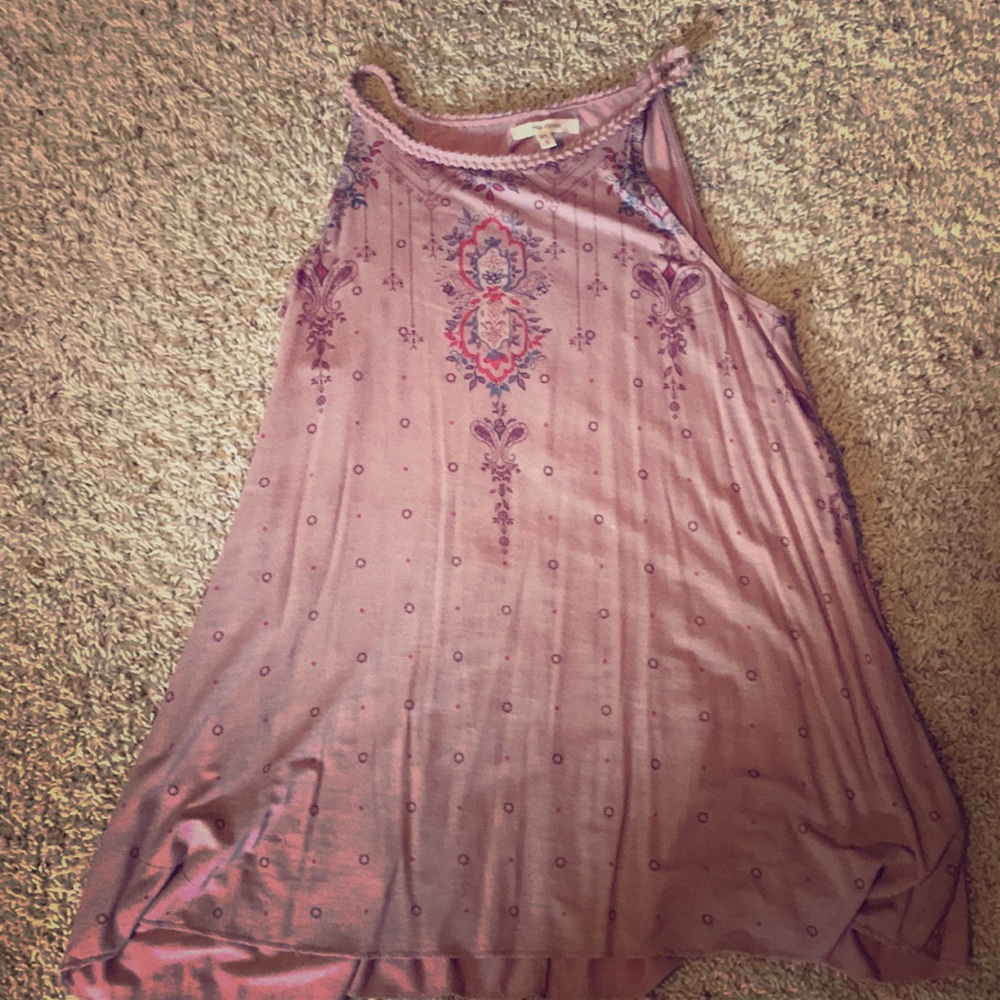 Purple tank